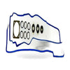 Valve Tapper Rocker Cover Gasket Kit - 02-14 FORD FALCON BA BF FG 4.0L 6cyl XR6 incl Turbo — image 1