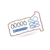 Valve Cover Gasket Set w/ Intake Manifold Gasket 07-12 GM 3.7L Colorado Canyon — image 3