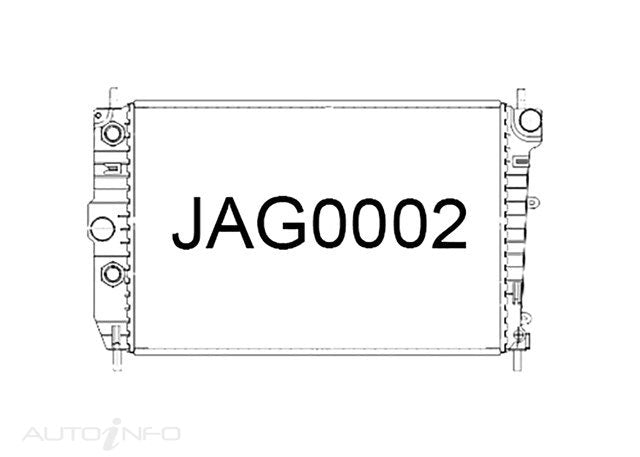 Fenix Radiators Radiator 1998 UP Jaguar Xkr - JAG0002-PA26A
