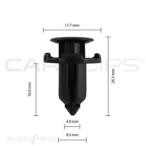 Carclips Push IN Clip - CC10680/25