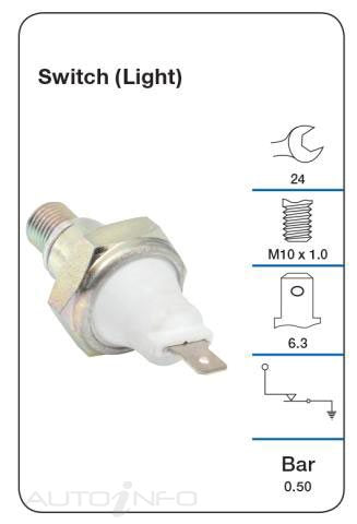 Tridon Oil Pressure Switch - TPS048