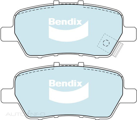 Bendix Brake Pads Rear Honda Odyssey RB 06-On - DB1847GCT
