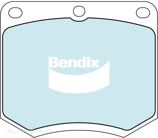 Bendix Brake Pads Ford Holden Ley - DB625HD