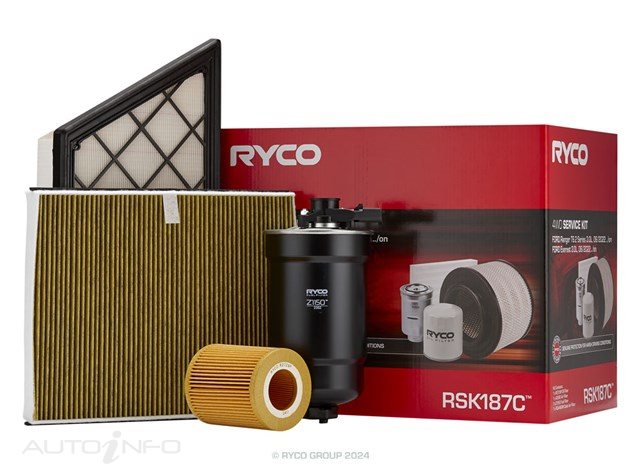 Ryco Filter Service Kit Ford - RSK187C