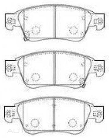 C-Plus Brake Pads MK Front Nissan Infin PV36 G35 - D1279M-01