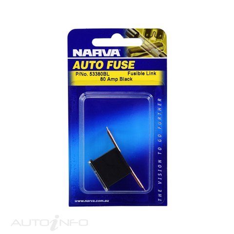 Narva Fuse Link L Short 80A Black - 53380BL