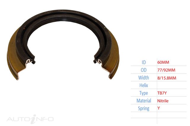 BW Oil Seal 60*77/92*8/15.8 TB7Y - 403488N