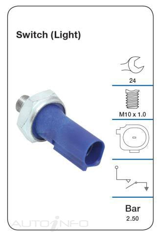 Tridon Oil Pressure Switch - TPS111