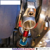 Turbo Oil Return/Drain Flange Adapter Female An10 1/2Npnt Garrett Gt28 Gt30 Gt35 T25