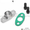 Turbo Oil Return/Drain Flange Adapter Female An10 1/2Npnt Garrett Gt28 Gt30 Gt35 T25