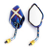 Motorcycle Scooter Cruiser Chopper Sportbike Generic Rearview Side Mirrors 10mm M10