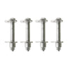 4x Lower Front Control Arm Camber Adjusters to suit Toyota Prado — image 1