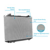 Radiator to suit Ford Courier PD PE PG PH 2.6L — image 6