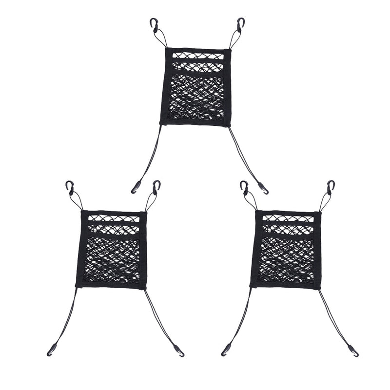 Car & Truck Seat Mesh Storage Net Bag Organizer to suit Universal Fit — image 1