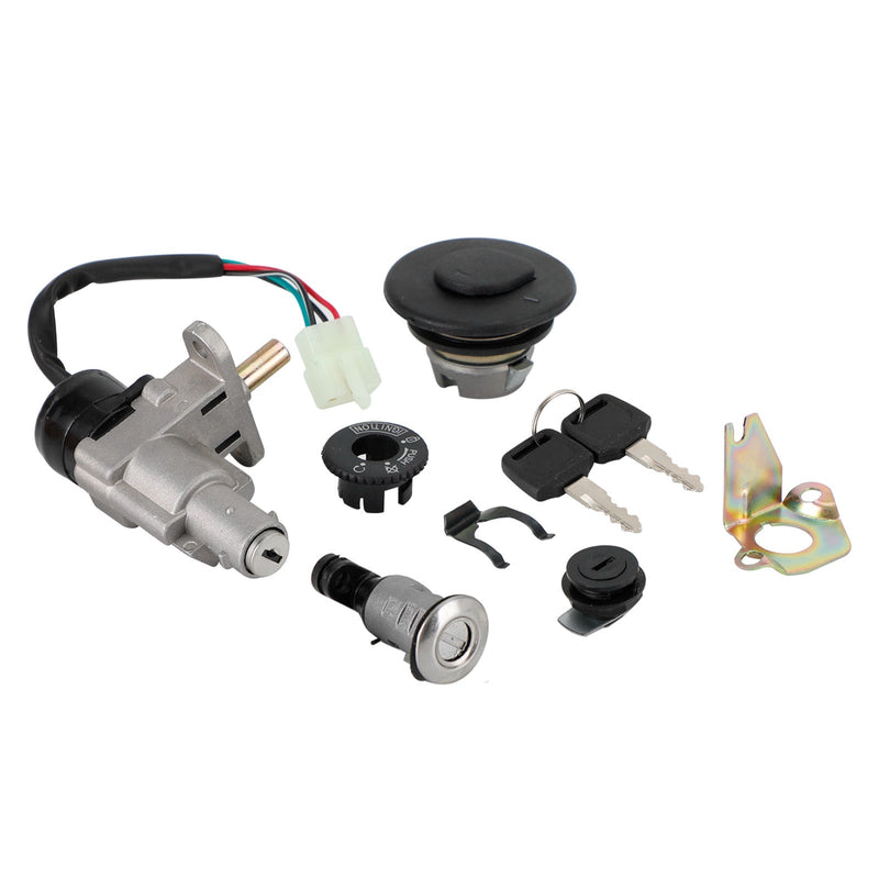GY6 50-150cc Scooter Jonway Coolster Baotian Key Ignition Switch Lock Set