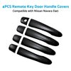 4x Remote Key Door Handle Covers to suit Nissan Navara D40 ST — image 2