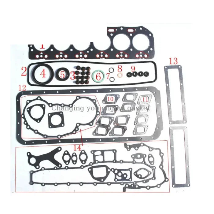 2H TOYOTA L CRUISER 4.0 Diesel Engine Engine Kits Set Engine Gasket 04111-88020 50100300 Kren Bits