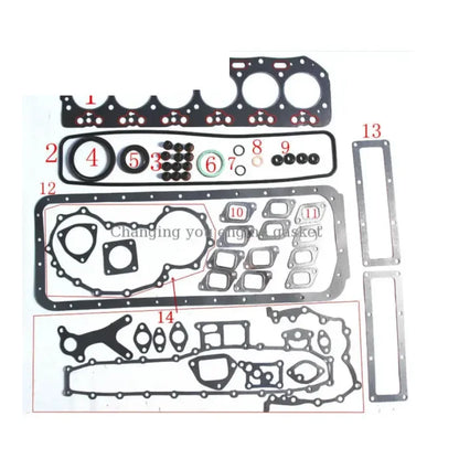 2H TOYOTA L CRUISER 4.0 Diesel Engine Engine Kits Set Engine Gasket 04111-88020 50100300 Kren Bits