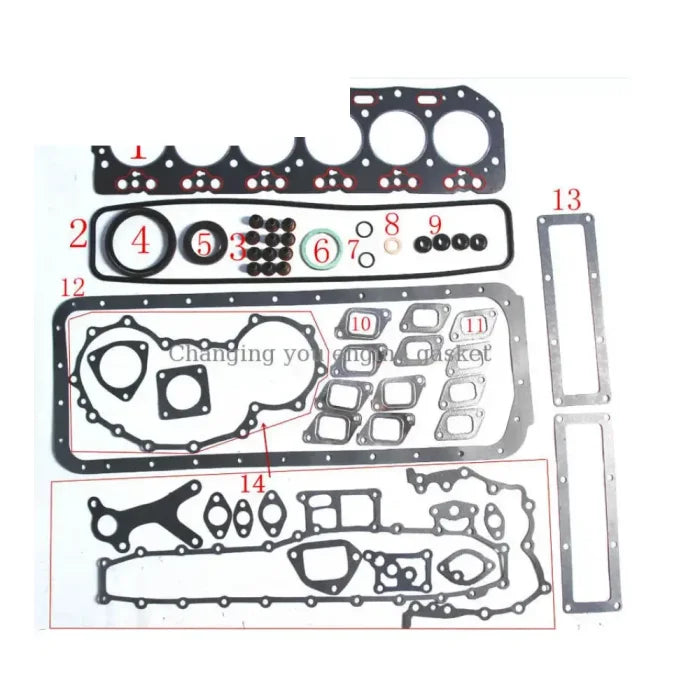 2H TOYOTA L CRUISER 4.0 Diesel Engine Engine Kits Set Engine Gasket 04111-88020 50100300 Kren Bits