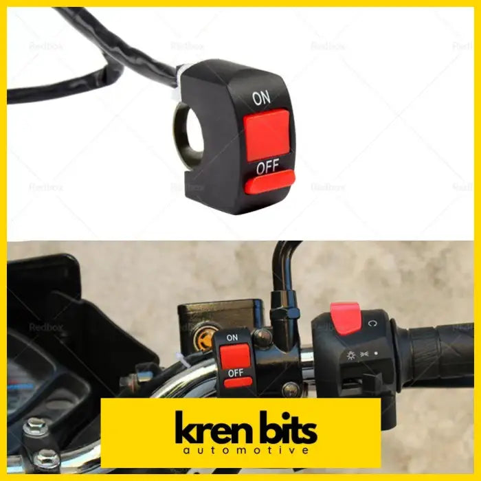 2PCS Universal Motorcycle ATV Bike Handlebar Light Switch - Parts>Electrical & Ignition