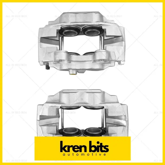 2x Front Brake Caliper Suitable For Toyota Land Cruiser HZJ75 79 - Brakes & Parts>Calipers Brackets