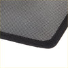 Black mesh laptop sleeve with reinforced fabric edges for 2x triangular car window sun shades fit mazda cx-30