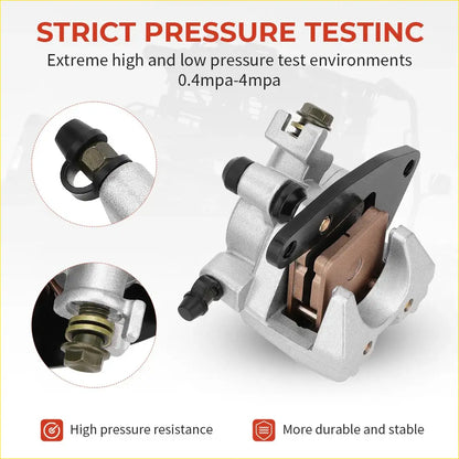 2x4 Front Brake Caliper & Pads for Suzuki Ozark 250 LTF250 - Brakes