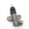 Gray cast iron 3/4 clutch cylinder with black rubber boot and brass piston rod for nissan datsun d21 ute 1986-1997