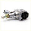 Silver metallic 3/4 front left wheel brake cylinder for nissan datsun 680 u620 with black seal and brass nut