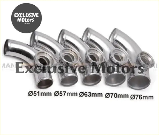 3’’ 76mm 90 degree Flange Pipe Fit For Type-2 II 2 Adjustable SQV BOV - Turbo & Performance