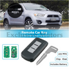 Mitsubishi Lancer, Outlander, ASX 3 Buttons Replacement Car Key (2007-On)
