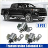 Black toyota tacoma pickup truck with chrome accents and alloy wheels paired with 3 pcs shift lock up solenoid kit for toyota a340e transmission