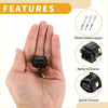 Black plastic 3 pin headlight leveling motor connector plug with nickel-plated copper pins for toyota 4wd ute offroad