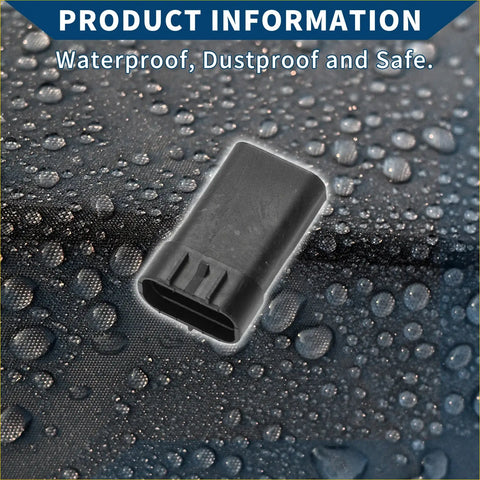 3 Pin Intake Air Pressure Sensor Connector Plug for Toyota - 79 Characters Max