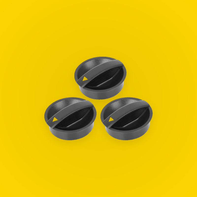 3 x AC Climate Control Knob Switch for Toyota Tacoma (2005-2010)