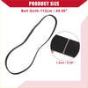 Black rubber serpentine belt 1.5cm wide 112cm girth for toyota t100 1995-1998 mechanical use