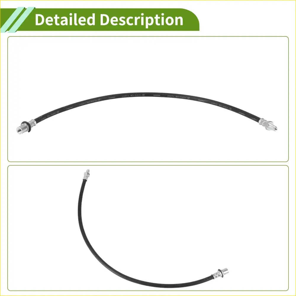 3 x Extended Brake Line Hoses for Toyota Hilux LN106 LN46 LN60 LN65 - Brakes