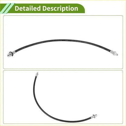 3 x Extended Brake Line Hoses for Toyota Hilux LN106 LN46 LN60 LN65 - Brakes
