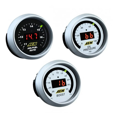 CMA Wideband UEGO/Oil Pressure/Boost Gauge Bundle
