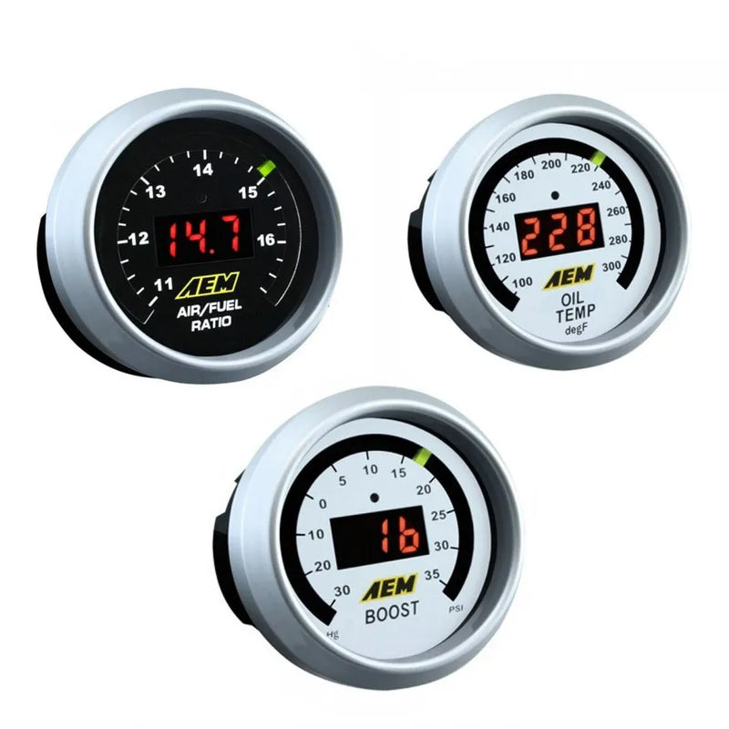 CMA Wideband UEGO/Temperature/Boost Gauge Bundle