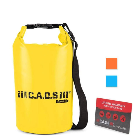 CAOS Gear 10L Dry Bag - Yellow