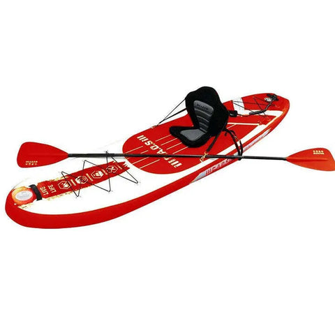 CAOS Gear SUP / Kayak Inflatable i-SUP - Red
