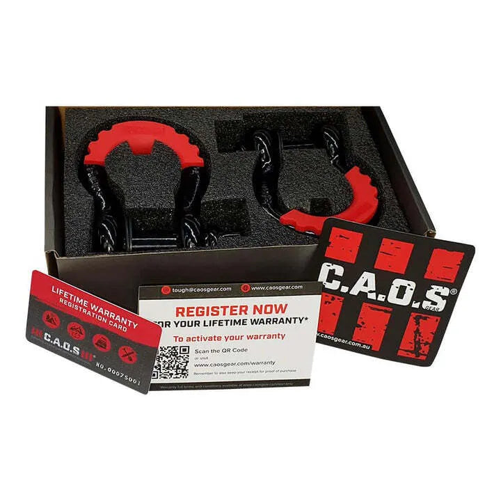 CAOS Gear Bow Shackle 2 Pack