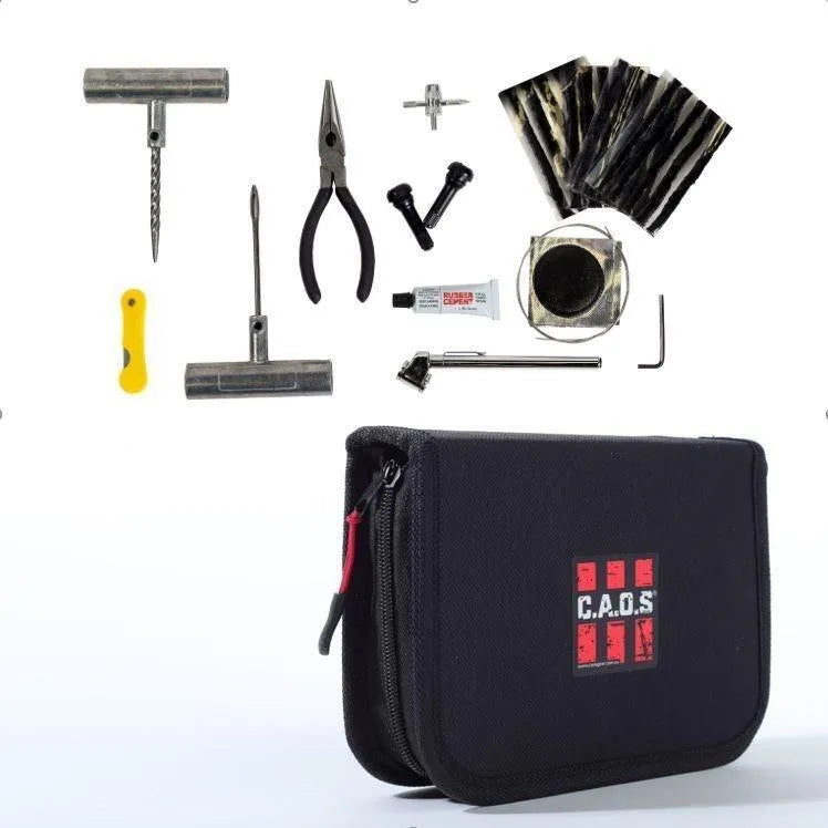 CAOS Gear Tyre Repair Kit - 33 Piece - Soft Case