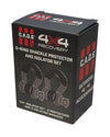 CAOS Gear 2 Piece Shackle Protector with 4 x Isolators - Black