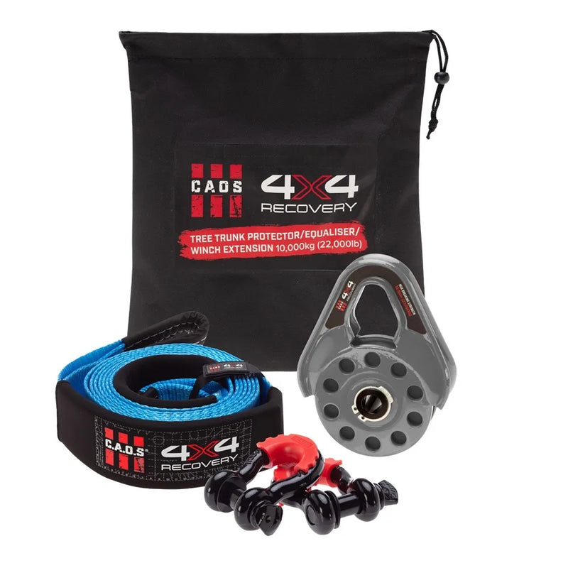 CAOS Gear Quick Winch Kit - Silver