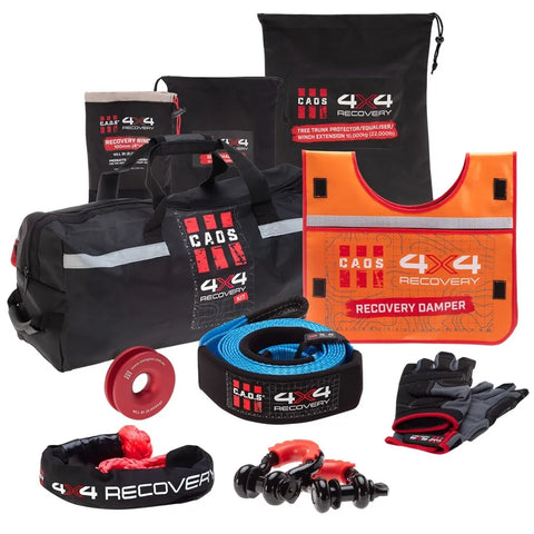 CAOS Gear Heavy Duty Winch Kit - Soft Shackle + Winch Ring
