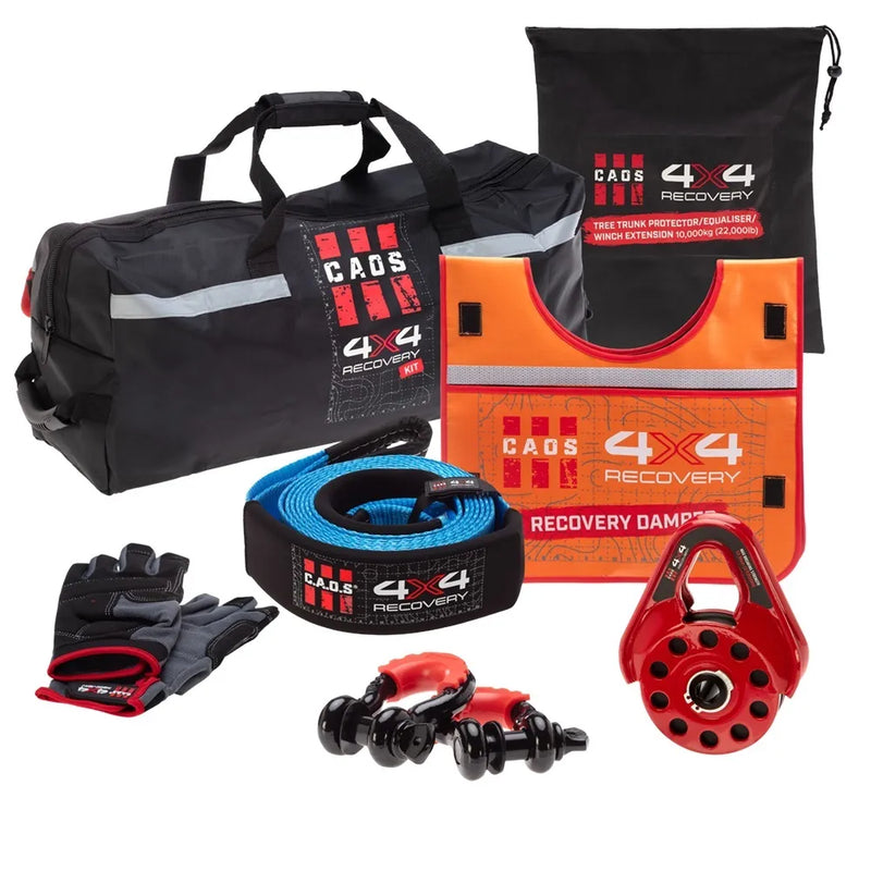 CAOS Gear Heavy Duty Winch Kit - Snatch Block