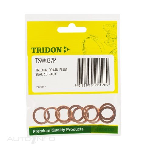 Tridon Sump Plug Washer 10PK - TSW037P