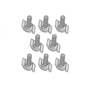 Yakima LockNLoad Universal Track Bolt Kit M6 x 30mm